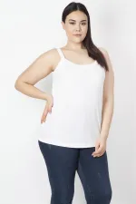 Kadın Beyaz Askılı Bluz 65N23522