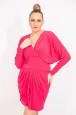 ROBE FUJIA POUR FEMME AVEC DÉTAILS À LA TAILLE ET AU COL 26A35522