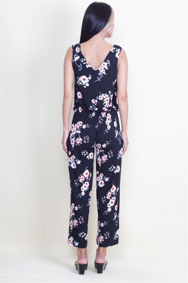 Combinaison portefeuille à motifs floraux colorés pour femme 85N7312