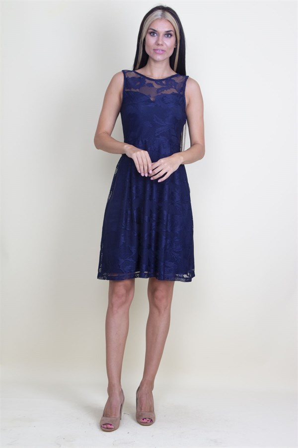 Astarlı Dantel Elbise