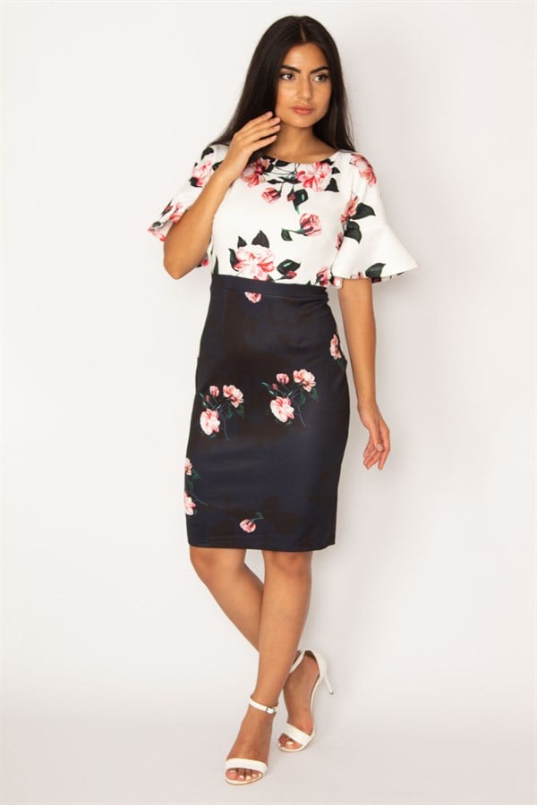 FLOORN DETAILED DRESS