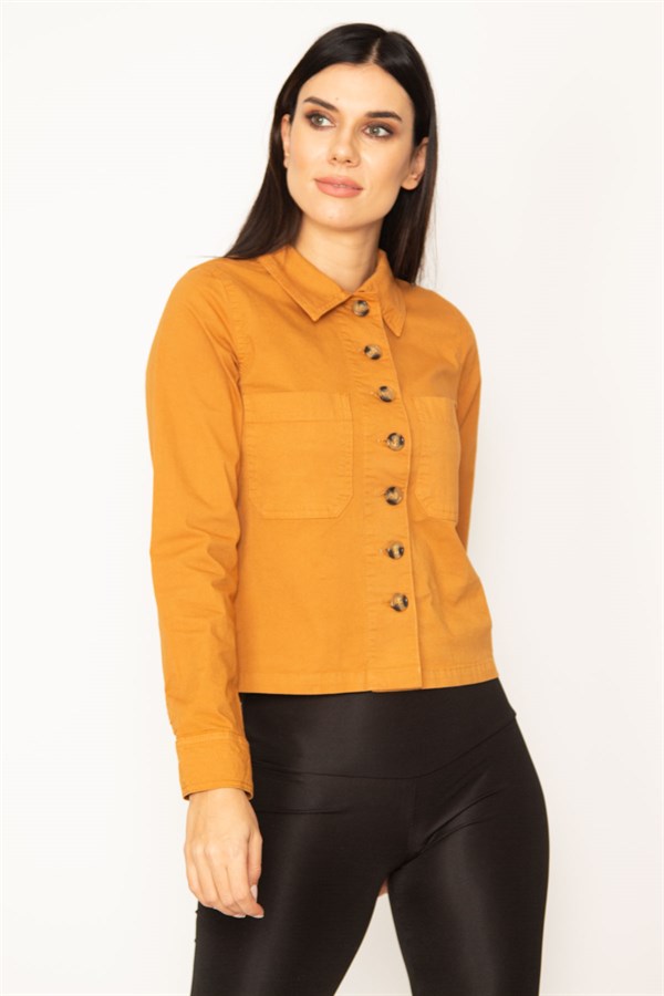 CHEMISE DOUBLE POCHE TABA POUR FEMME