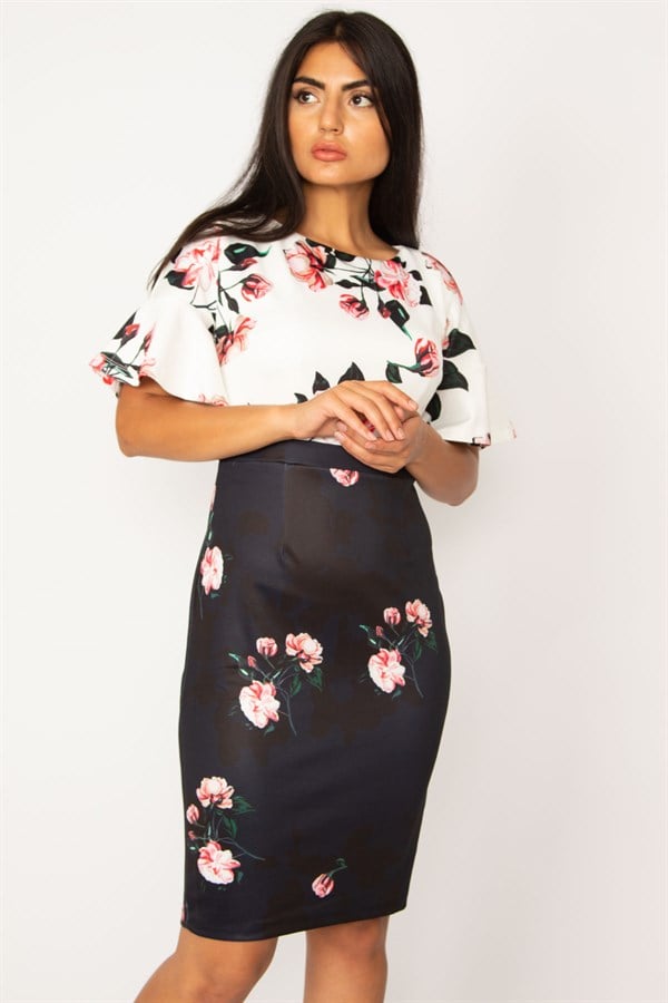 FLOORN DETAILED DRESS