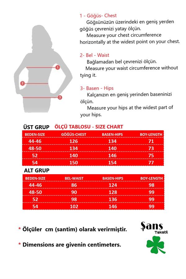 Kadın Büyük Beden Bordo Ön Düğmeli Bluz Beli Lastikli Panyolon İkili Takım 65N37971