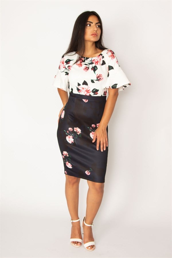 FLOORN DETAILED DRESS