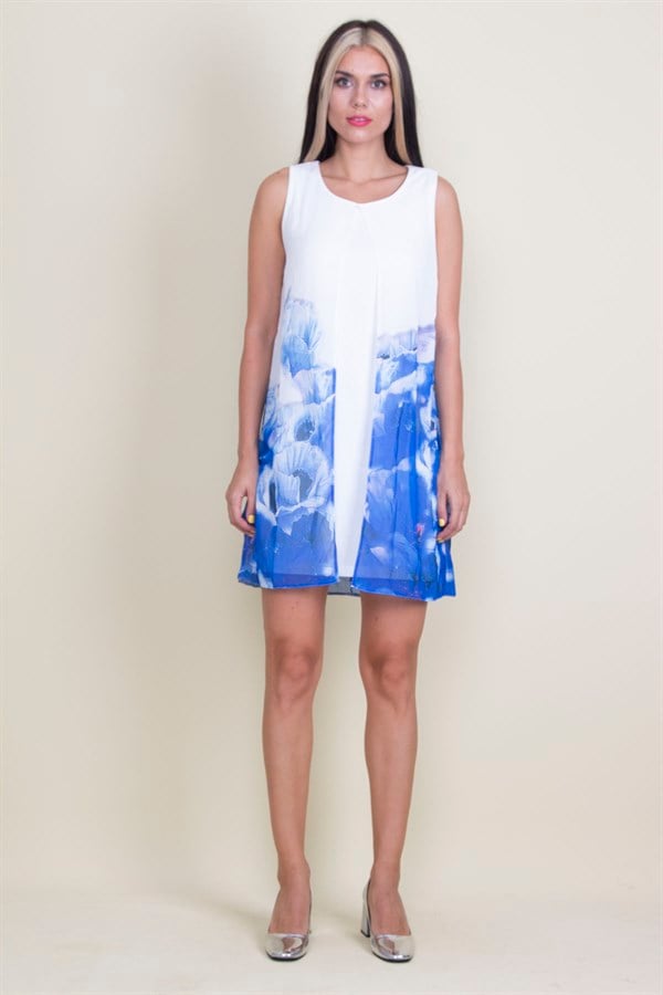 ROBE AVEC DÉTAILS EN MOUSSELINE