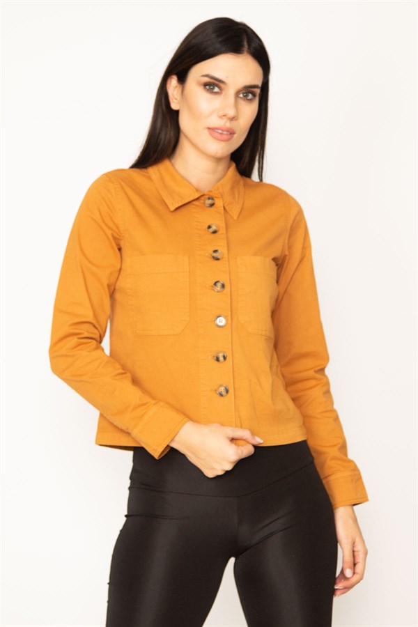 CHEMISE DOUBLE POCHE TABA POUR FEMME