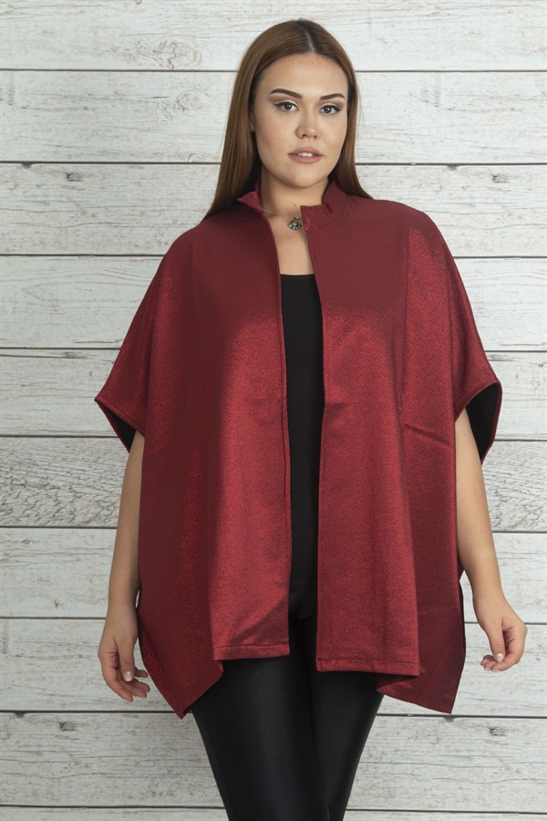 Kadın Bordo Sim Detaylı Kap 65N18922