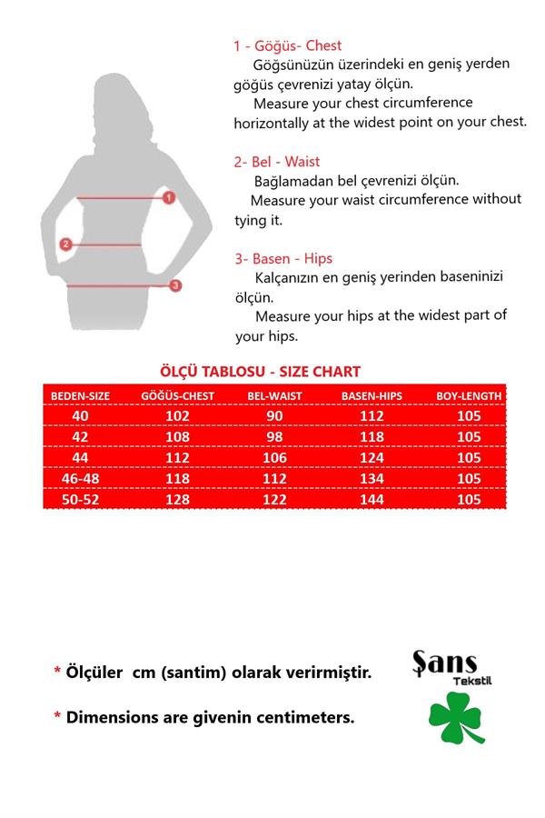 Kadın Büyük Beden Yeşil Organik Koton Kumaş Kup Detaylı Uzun Kollu Elbise 65N37626