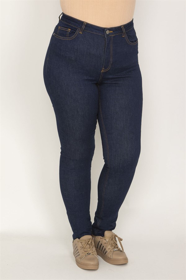 Kadın Lacivert 5 Cepli Skinny Kot Pantolon 65N26097