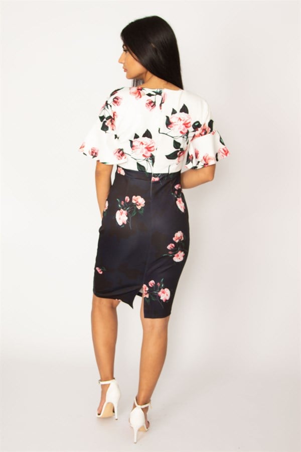 FLOORN DETAILED DRESS