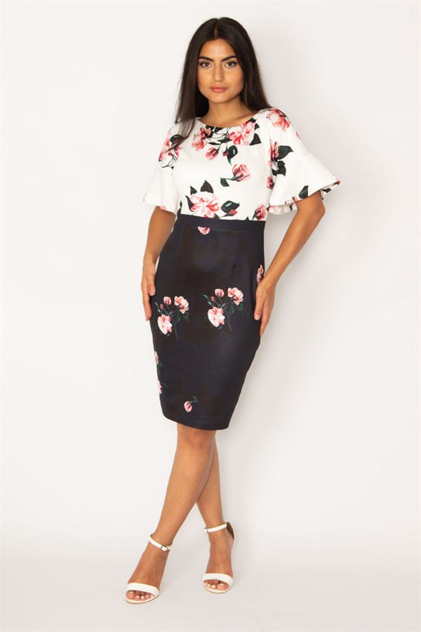 FLOORN DETAILED DRESS