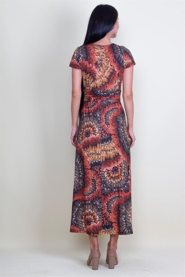 GÖĞÜS DETAYLI ELBİSE