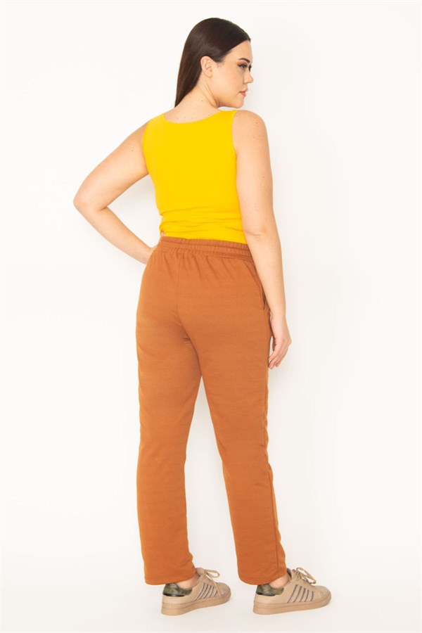 Kadın Gri Bel Lastikli Eşofman Alt 65N31399