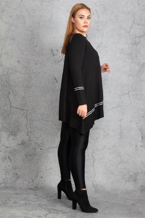 Kadın Haki Ribana Detaylı Tunik 65N18830