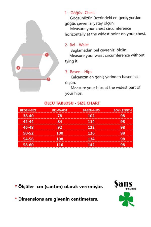Kadın Büyük Beden Lacivert İçi Viskon Pantolonlu Şifon Anvelop Görünümlü Şalvar   65N37631
