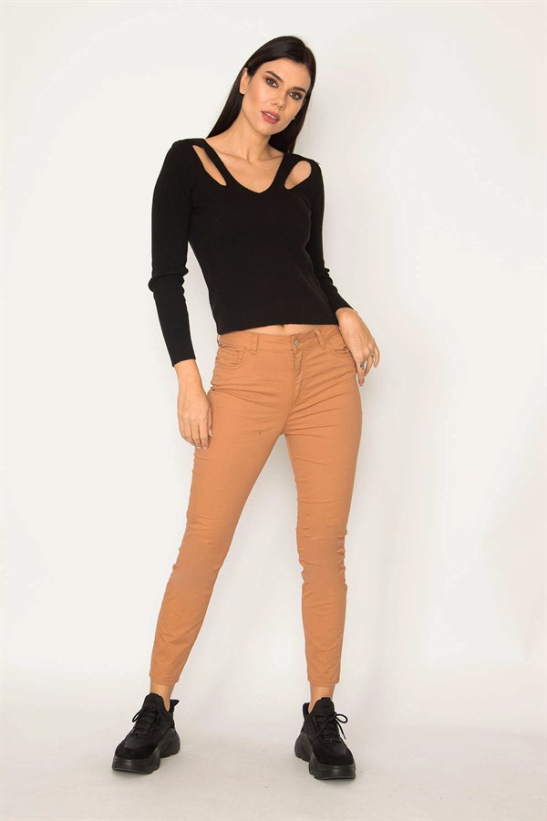 KADIN TABA 5 CEP SKINNY PANTOLON