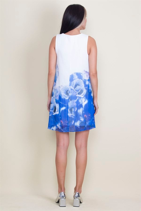 ROBE AVEC DÉTAILS EN MOUSSELINE