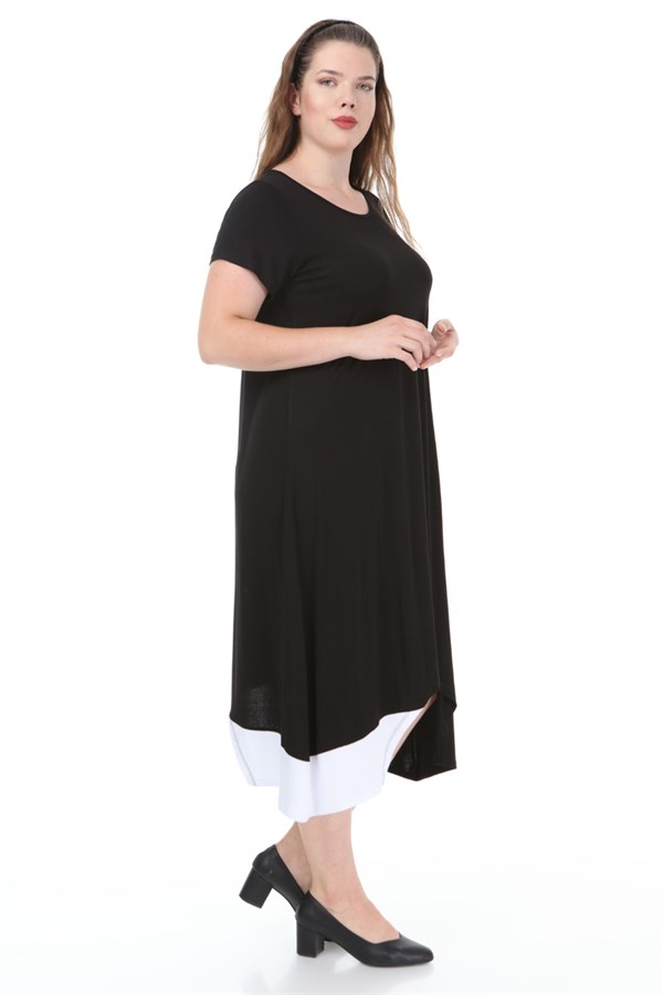 Kadın Haki Cep Detaylı Garnili Elbise 65N23077