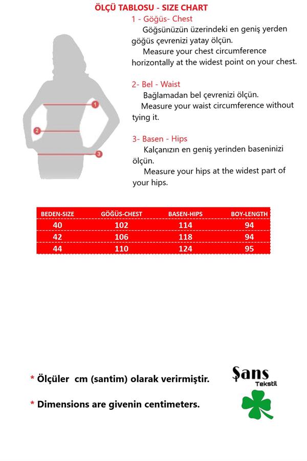 Kadın Büyük Beden Haki V Yakalı Cepli Krep Elbise 65N37658