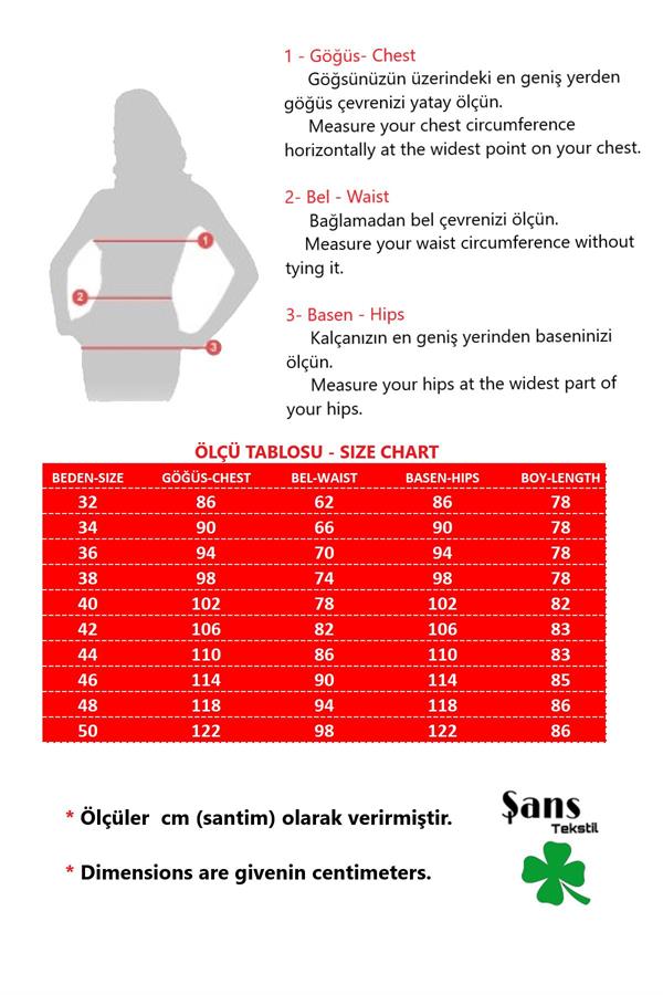 Kadın Büyük Beden Somon Yaka Ve Kolları Organze Elbise 65N37740