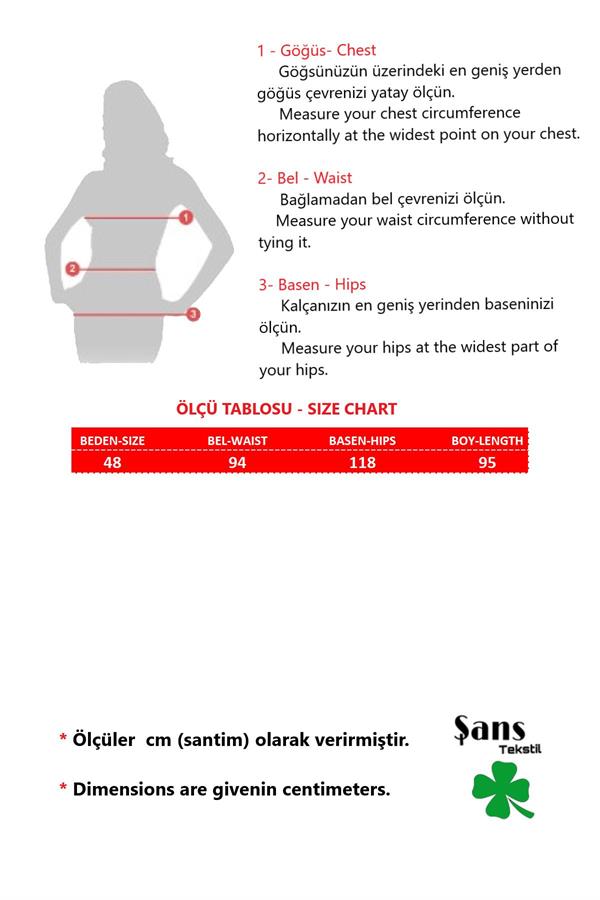 Kadın Büyük Beden Yeşil Likralı Gabardin Kumaş 5 Cepli Pantolon 65N37750