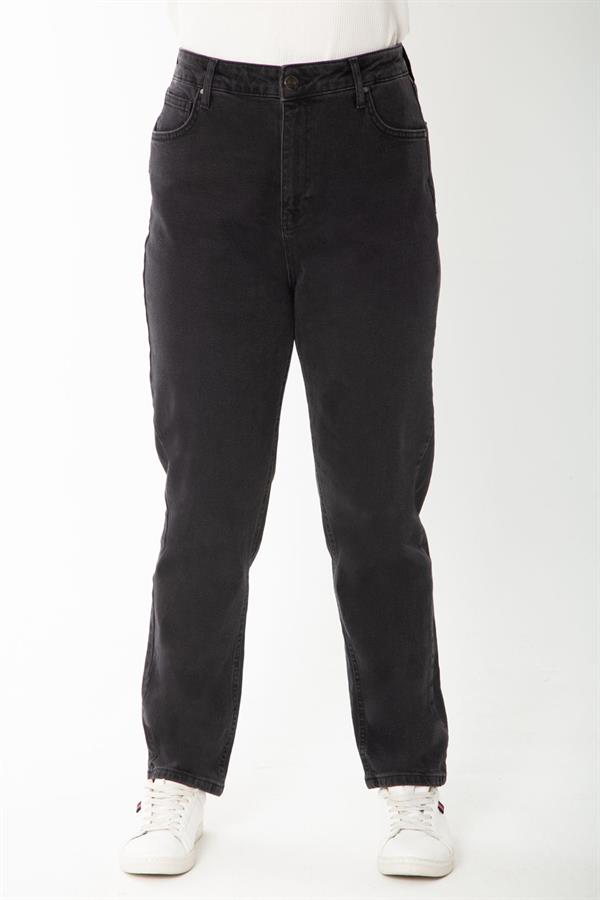 KADIN SİYAH 5 CEPLİ LİKRALI KOT PANTOLON