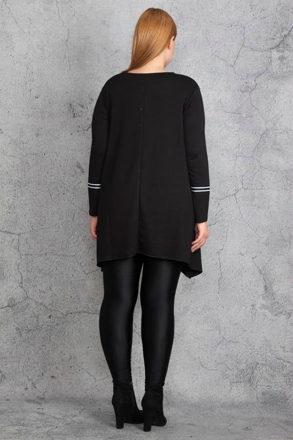 Kadın Haki Ribana Detaylı Tunik 65N18830