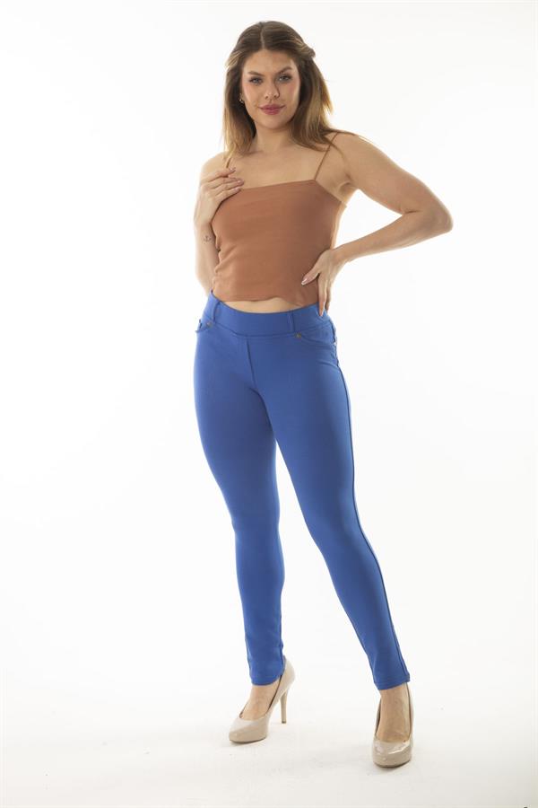 LEGGINGS SAKS POUR FEMMES AVEC POCHES AVANT ET ARRIÈRE