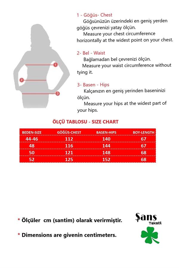 Kadın Büyük Beden Antrasit Yaka Ve Etek Ucu Saten Garnili Uzun Kollu Bluz 65N37686