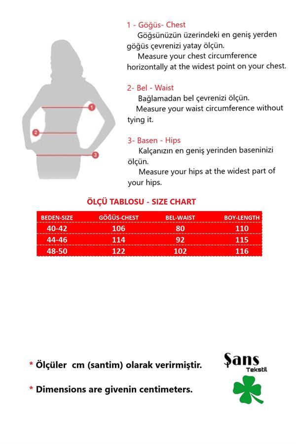 Kadın Büyük Beden Kemik Kol Ve Beli Volan Detaylı Elbise 65N37982
