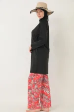 Maillot de bain hijab en lycra couvrant entièrement