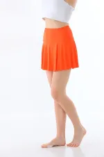 Volanlı Şortlu Etek Spor Etek Deniz Şortu