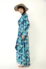 Paréo, maillot de bain hijab couvrant entièrement, en tissu Lycra