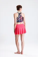 Volanlı Şortlu Etek Spor Etek Deniz Şortu