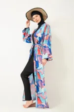 Pareo Fully Covered Hijab Swimsuit Made of Lycra Fabric