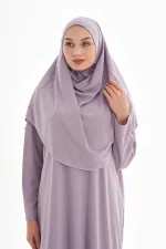 Tek Parça Namaz Elbisesi Boydan Giymeli