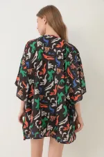Pareo Beach Dress Kimono Patterned