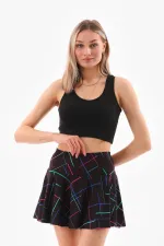 Ruffled Shorts Skirt, Sport Skirt, Swim Shorts