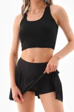 Bikini Altı Volanlı Şort Etek