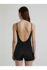 V-Neck Shorts Core Swimsuit (No Cups)