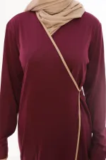 Yandan Bağlamalı Namaz Elbisesi