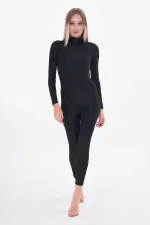 Combinaison intégrale zippée à manches longues en lycra / Maillot de bain pudique