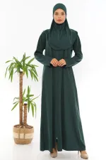 One-Piece Prayer Dress with Zipper