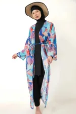 Pareo Fully Covered Hijab Swimsuit Made of Lycra Fabric