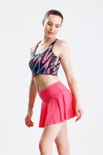 Volanlı Şortlu Etek Spor Etek Deniz Şortu