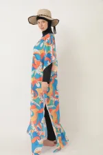 MAILLOT DE BAIN MODESTE AVEC PARÉO À MOTIFS