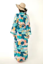 Paréo maillot de bain hijab couvrant entièrement, en tissu Lycra