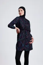 Kapaklı Su İticili Paraşüt Tesettür Mayo