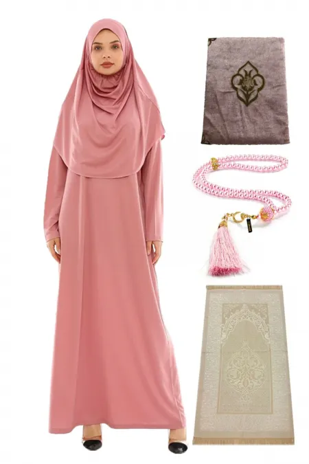 Prayer Dress, Prayer Mat, Pearl Rosary Set